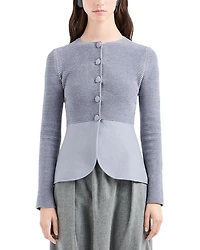 Ribbed Chenille Jacket