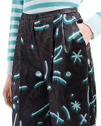 Starry Sky Printed Pants