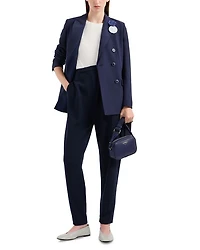 Texturized Jersey Trousers