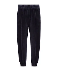 Cotton & Nylon Chenille Regular Fit Joggers