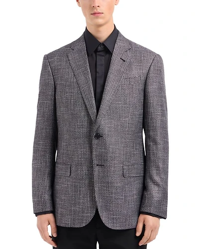 Mini Check Gline Single Breasted Blazer