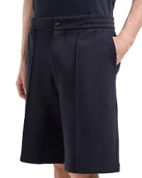 Cotton Blend Double Jersey Regular Fit Bermuda Shorts