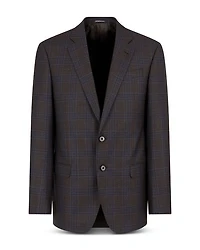 Plaid Wool Blazer
