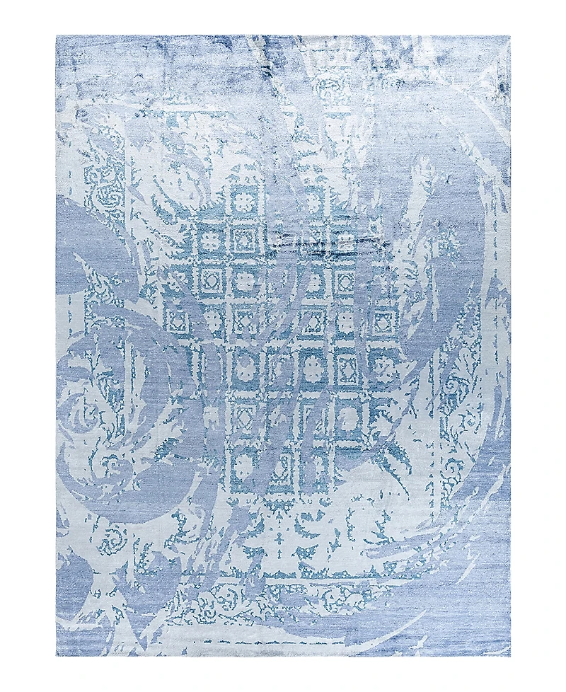 Bloomingdale's Indo Modern M7034 Area Rug, 9'1 x 12'3