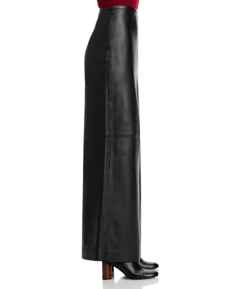 Leather Maxi Skirt