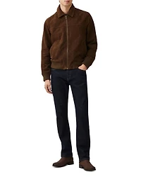 Redvale Zip Front Suede Jacket