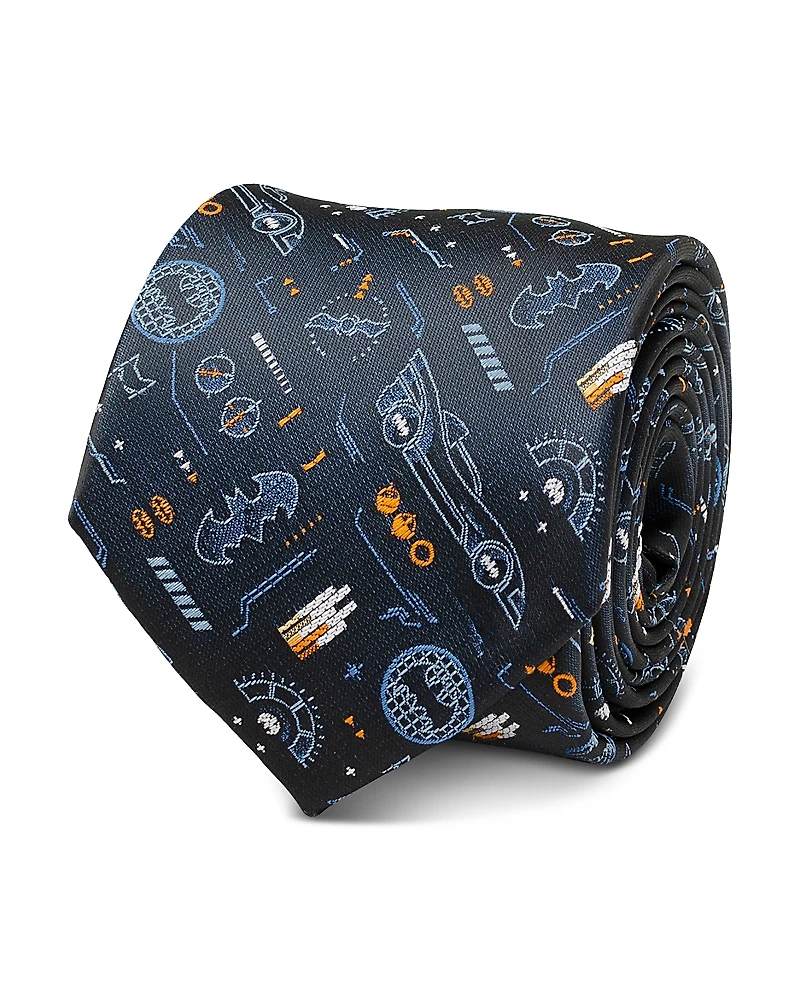 Cufflinks Inc Batman Batmobile Silk Tie