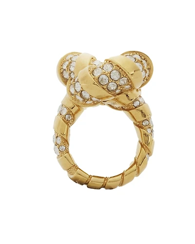 Lanvin Rhinestone Melodie Ring