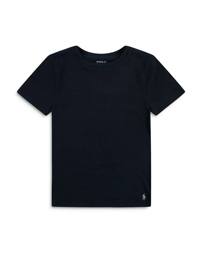 Boys' Cotton Stretch Crewneck Tees, Pack of 3 - Big Kid