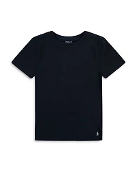 Boys' Cotton Stretch Crewneck Tees, Pack of 3 - Big Kid