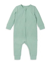 Mori Unisex Stretch Ribbed Two Way Full Zip Coverall Pajamas