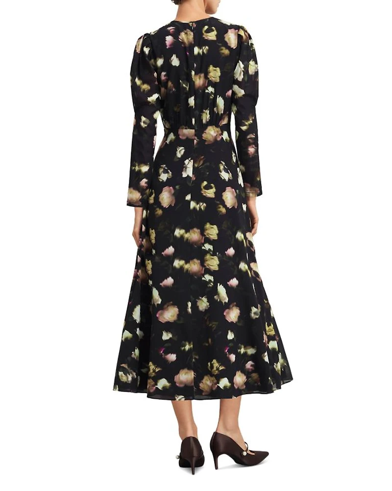 Windermere Printed Silk Blend Dress