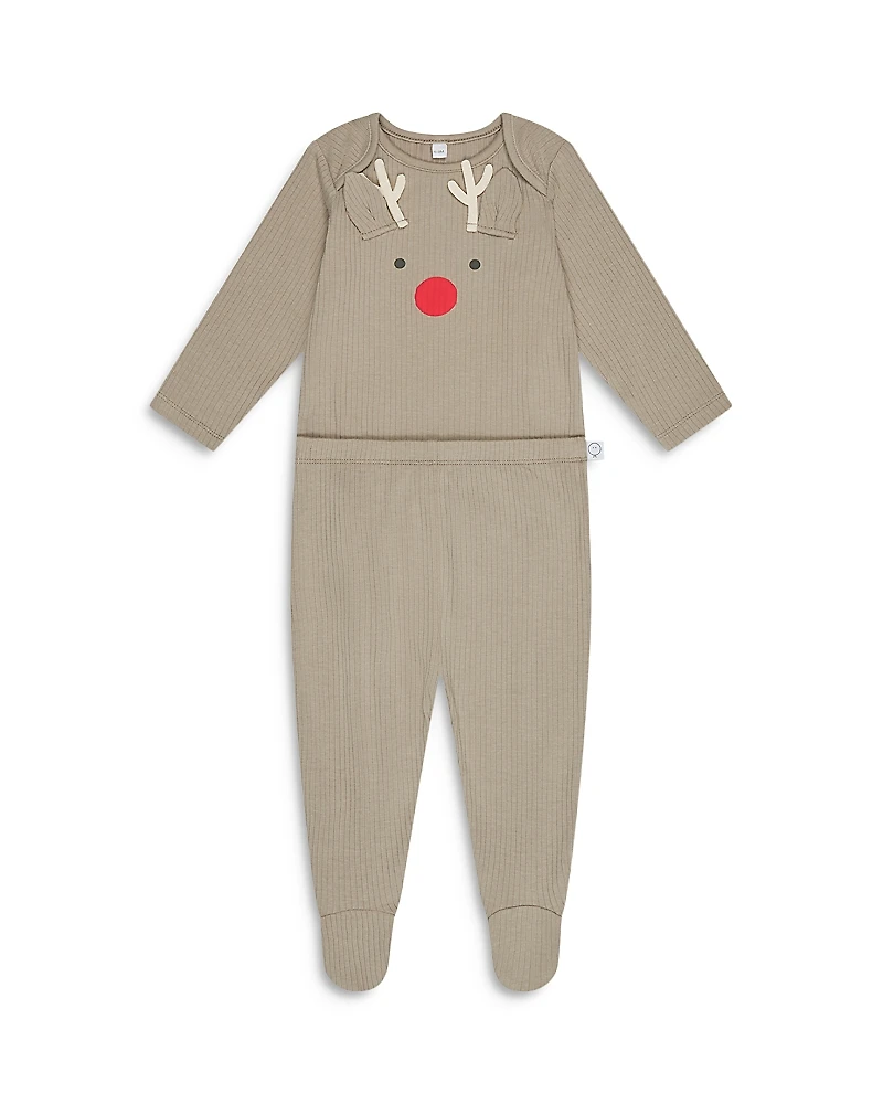 Mori Unisex Reindeer Bodysuit & Leggings - Baby