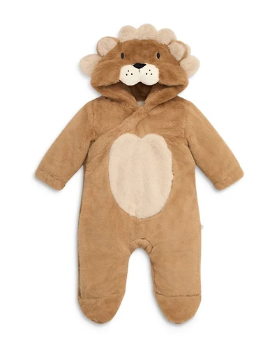 Unisex Faux Fur Lion Coverall - Baby