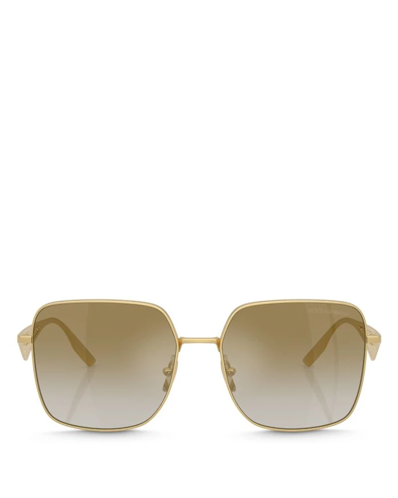 Lace Square Sunglasses, 57mm