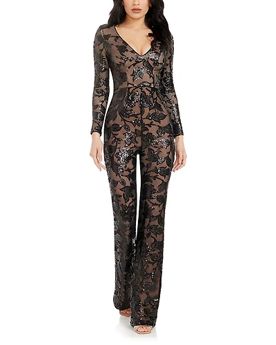 Dress the Population Carson Sequin Jumpsuit