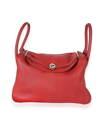 Pre-Owned HERMES Lindy Leather Handbag