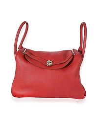 Pre-Owned HERMES Lindy Leather Handbag