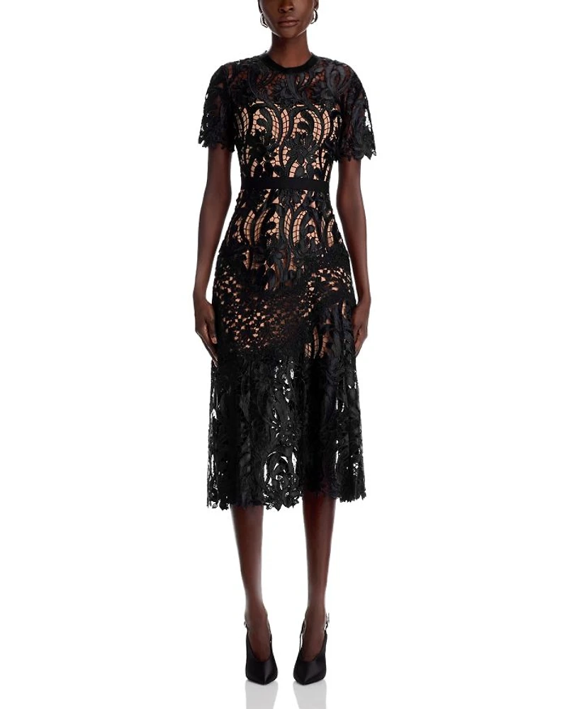 Lace Midi Dress