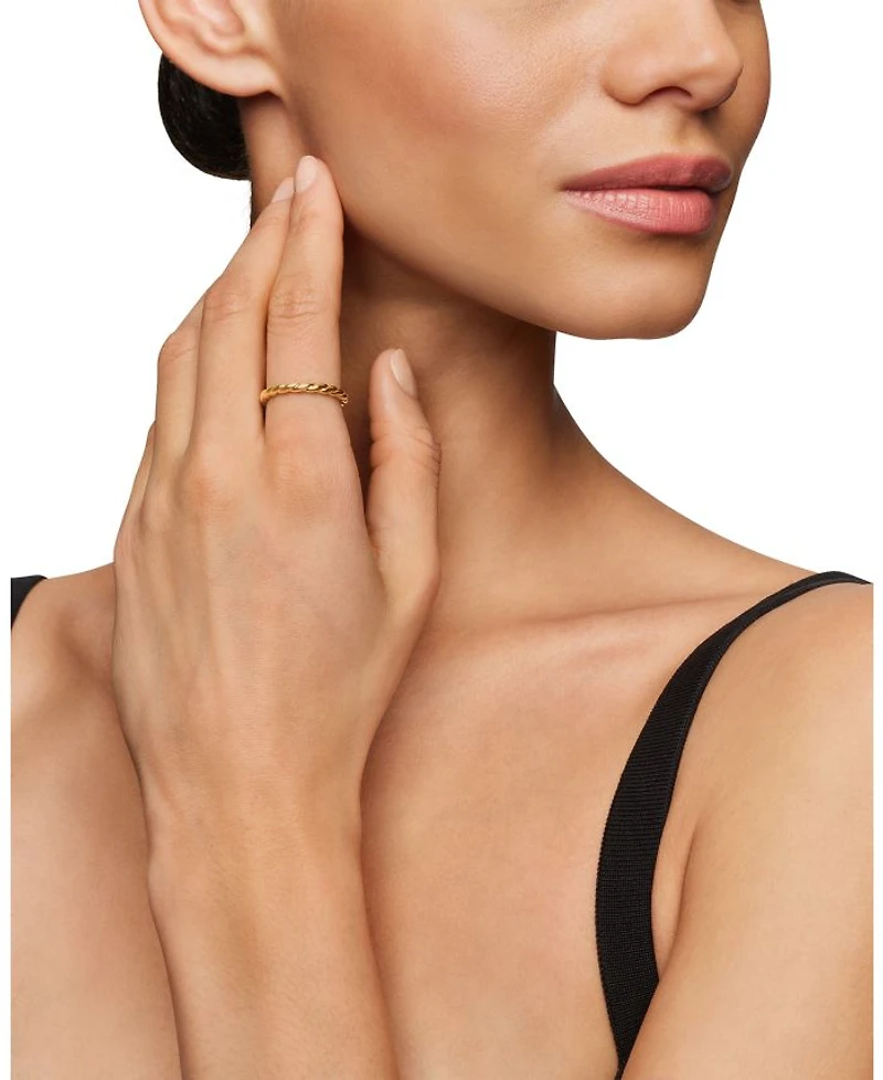 Paveflex Ring 18K Gold