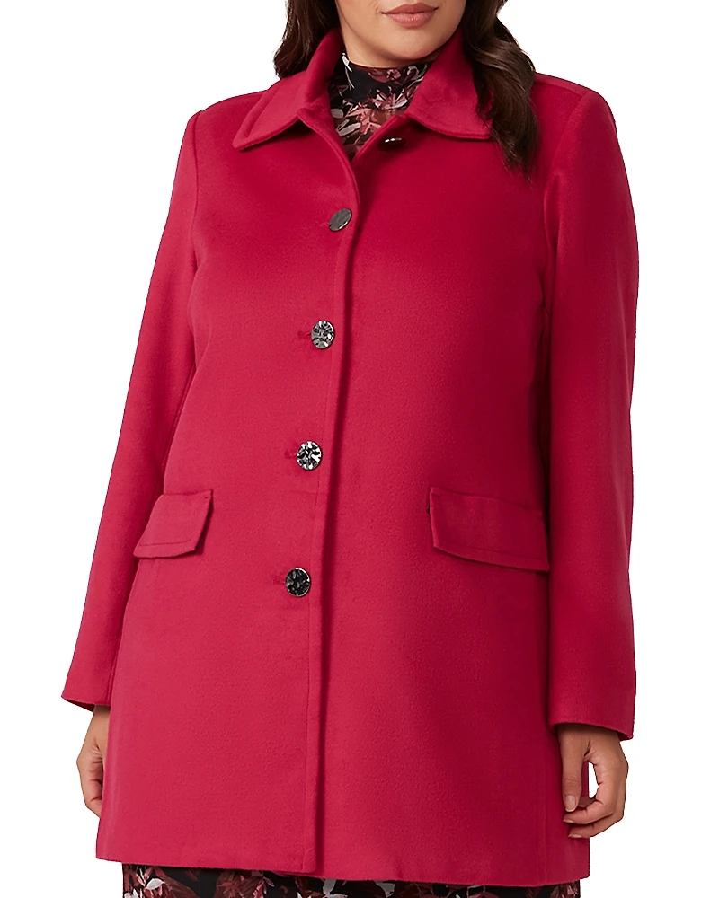 Estelle Plus Charm Single Breasted Coat