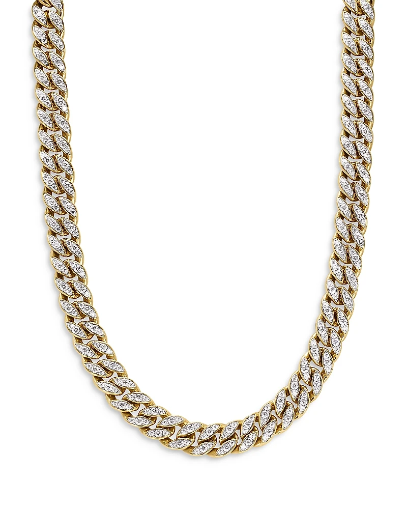 David Yurman Curb Chain Necklace