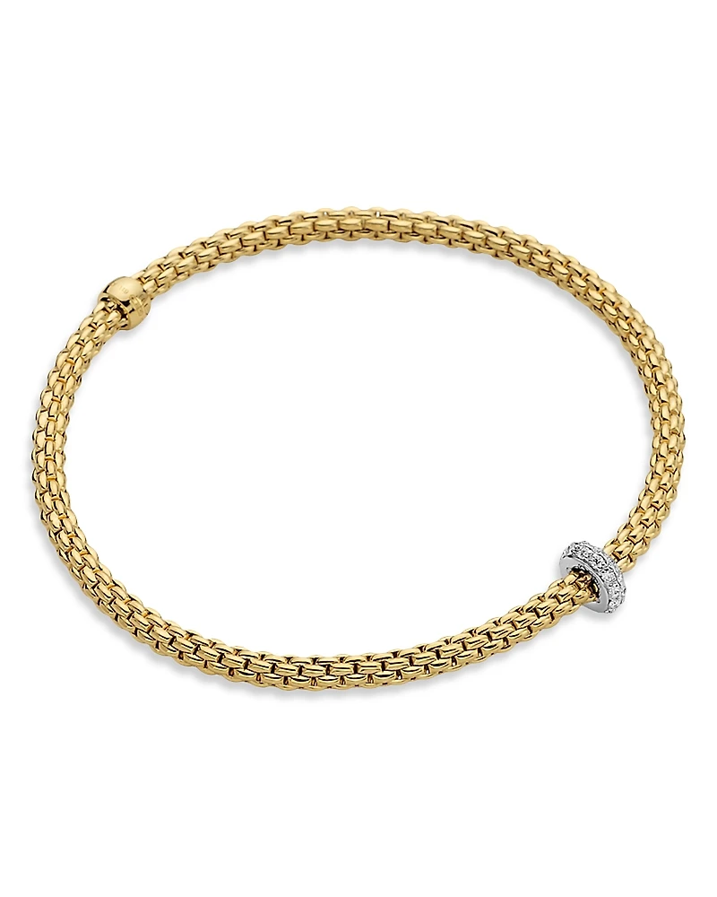 Fope 18K Gold Prima Diamond Bracelet