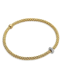 Fope 18K Gold Prima Diamond Bracelet