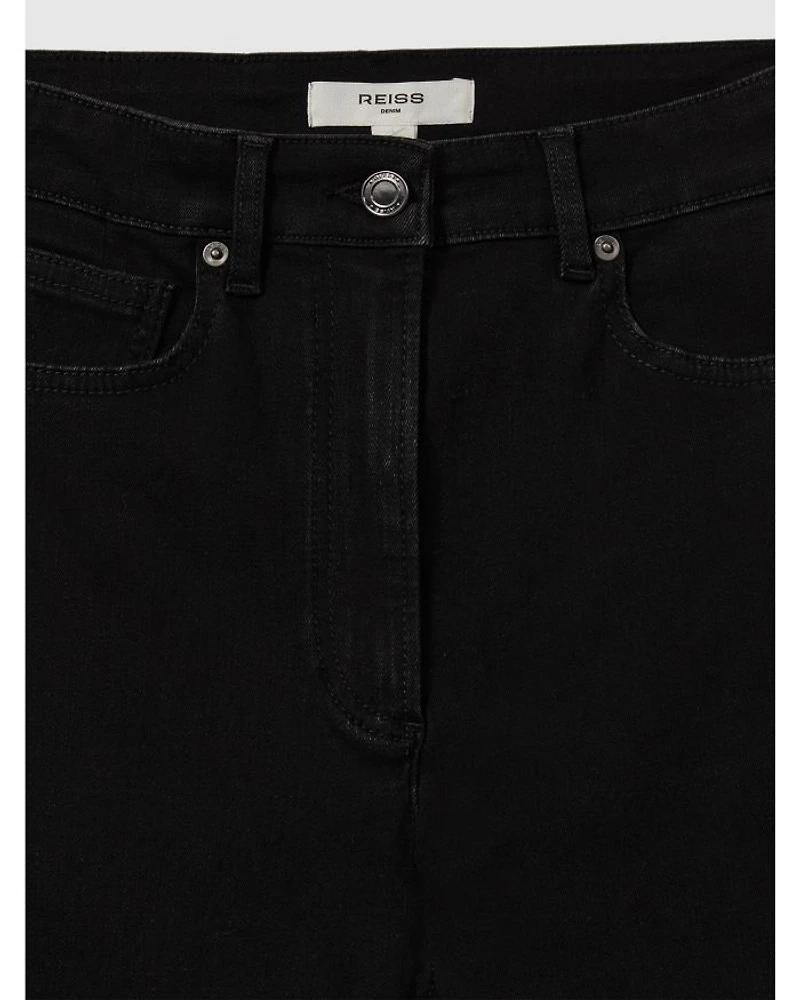Hattie High Rise Skinny Jeans Black