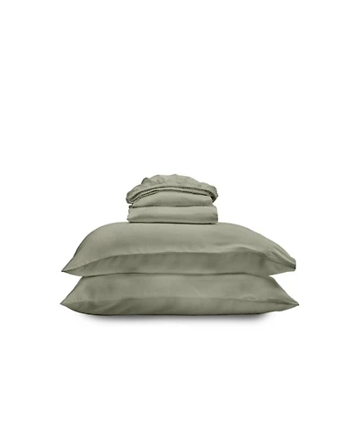 Luxe CleanBamboo Sateen+ Sheet Set, Full