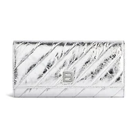 Crush Wallet On Chain Metallized Quilted