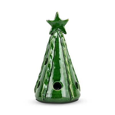 Vietri Foresta Green Mini Ribbon Tree