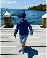 Boys' T-Rex Baseball Hat in Navy - Little Kid
