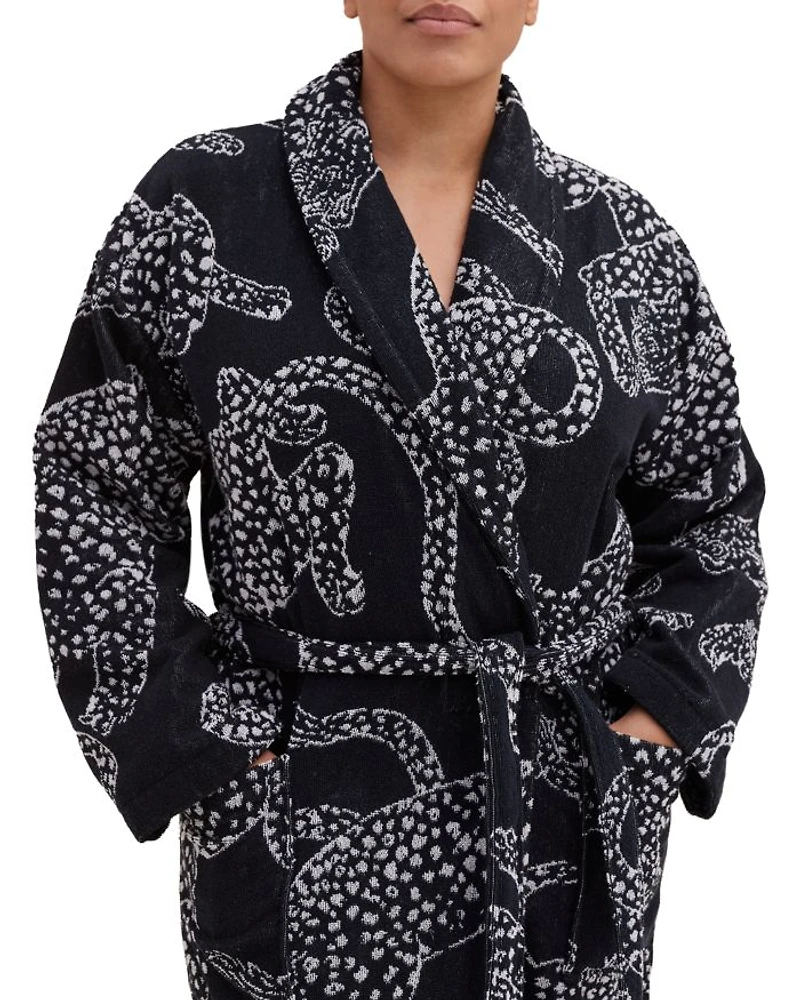 Printed Towel Robe