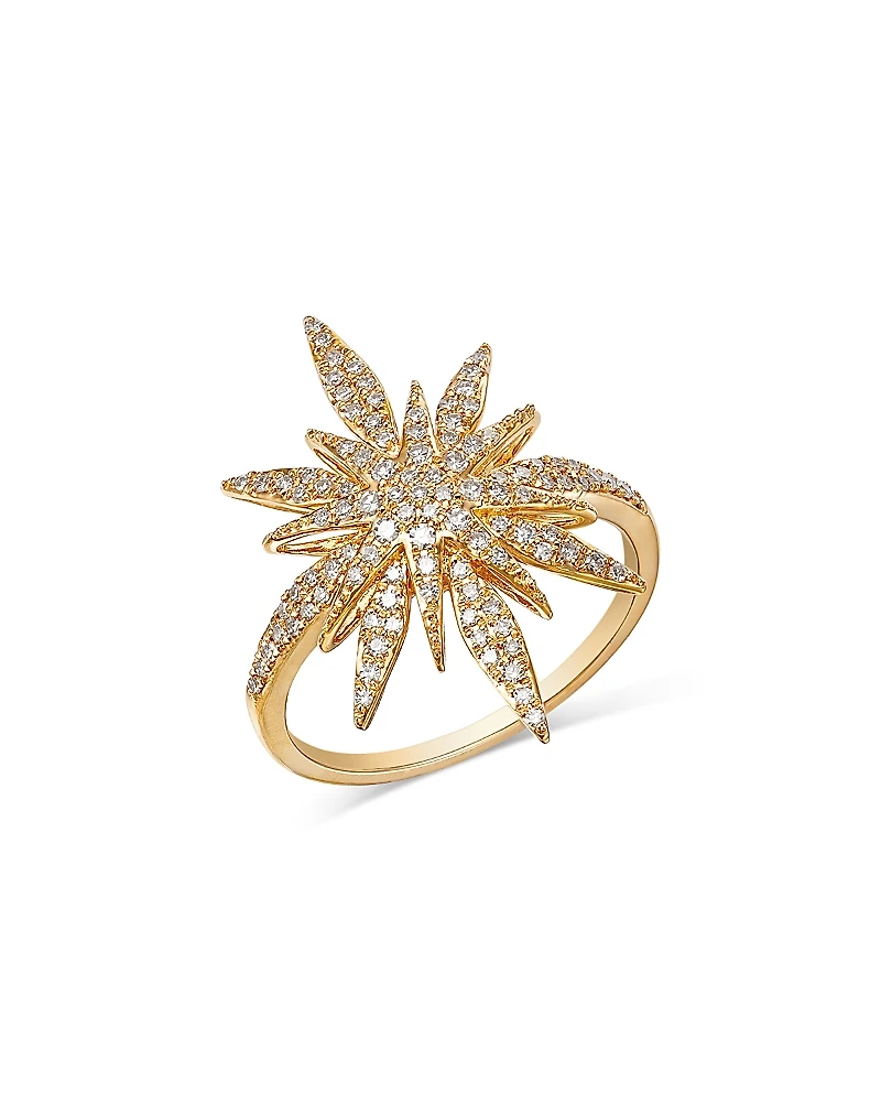 Bloomingdale's Fine Collection Diamond Starburst Ring