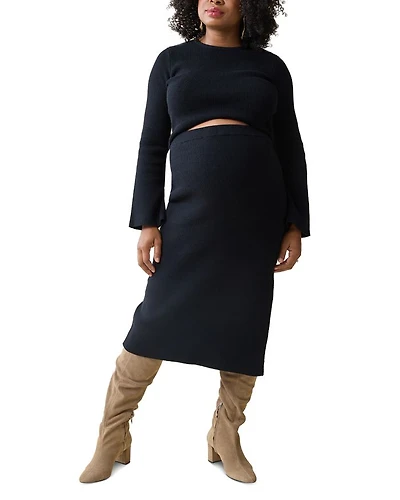 Maternity Sweater & Skirt Set