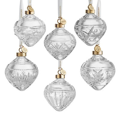 Winter Wonders Baubles Holly, Set of 6