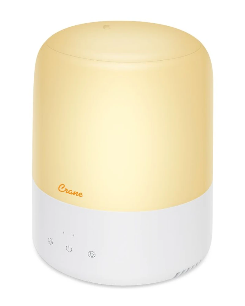 3 in 1 Compact Humidifier - 0.5 Gallon with Sleep Support Light & Aroma Diffuser