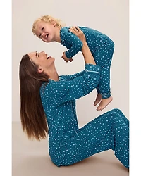 Unisex Printed Long Sleeve PJ Set - Little Kid, Big Kid