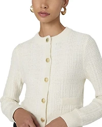 Lurex Tweed Cardigan