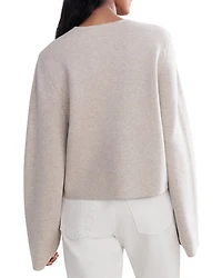 Chelsea Wool & Cashmere V Neck Cardigan