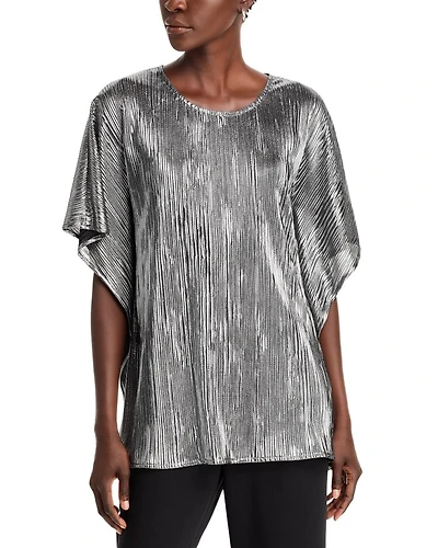 Plissé Caftan Top
