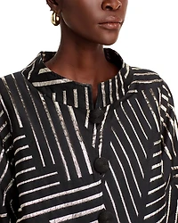 Graphic Jacquard Jacket