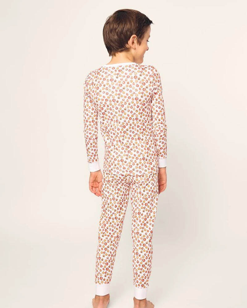 Unisex Snug Fit Pumpkin Patch Pajama Set - Baby, Little Kid, Big Kid