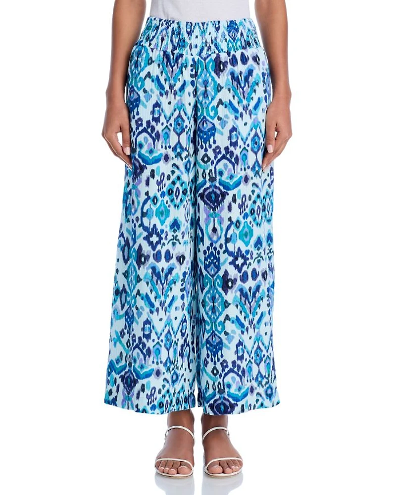 Supersoft Gauze Ikat Pants