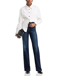 70s High Rise Bootcut Jeans Barely Worn