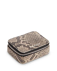 Lotta Snake Embossed Mini Jewelry Box
