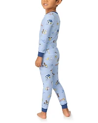 Unisex Festival Of Lights Long Sleeve Pajama Set - Little Kid, Big Kid