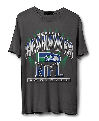 Junk Food Clothing Unisex Nfl Seattle Seahawks Chrome Flea Market Tee