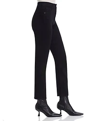 Ryleigh SlimHigh Rise Straight Ankle Jeans Onyx